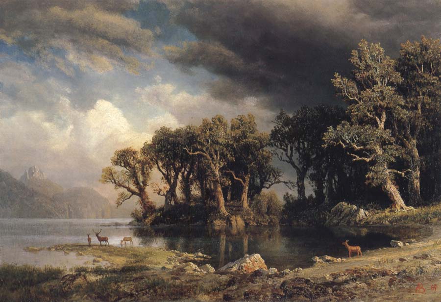 Albert Bierstadt The Coming Storm